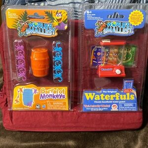 World's Smallest Barrel of Monkeys and Waterfuls Set